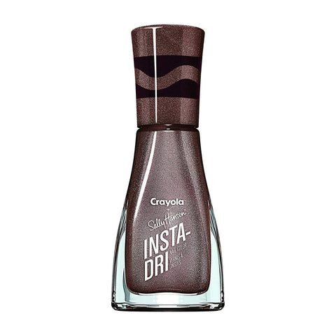 Sally Hansen Insta - Dri Nail Polish x Crayola Metallic Collection, 612 Blast Off Bronze, 0.31 fl oz - A1 Great Deals - Sally Hansen - 074170459128
