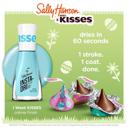 Sally Hansen Insta - Dri x Hershey's Kisses Collection Nail Polish, 725 I Want KISSES - A1 Great Deals - Sally Hansen - 3616305492371
