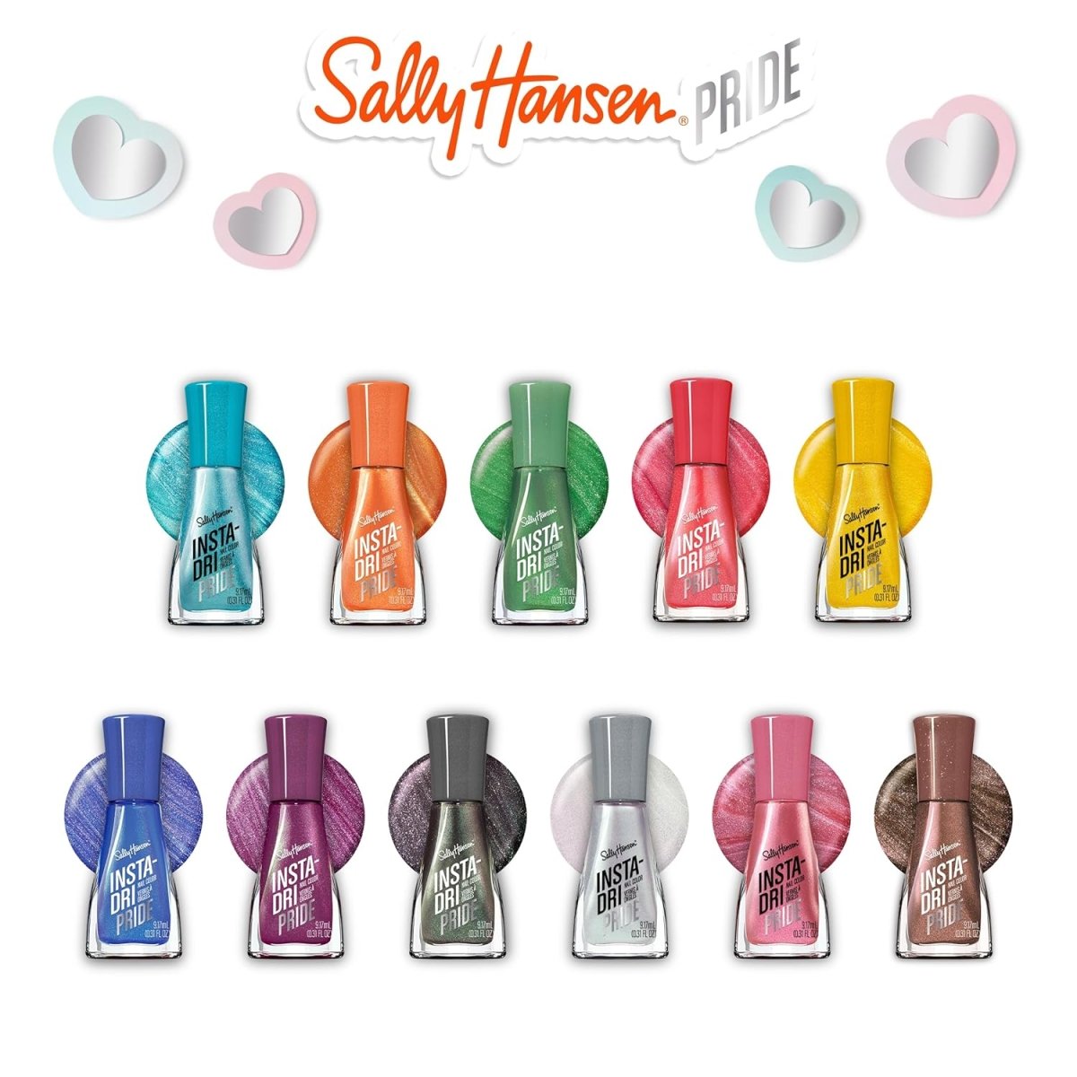 Sally Hansen Insta - Dri x PRIDE Collection Nail Polish, 760 Bee Proud - A1 Great Deals - Sally Hansen - 3616305212573
