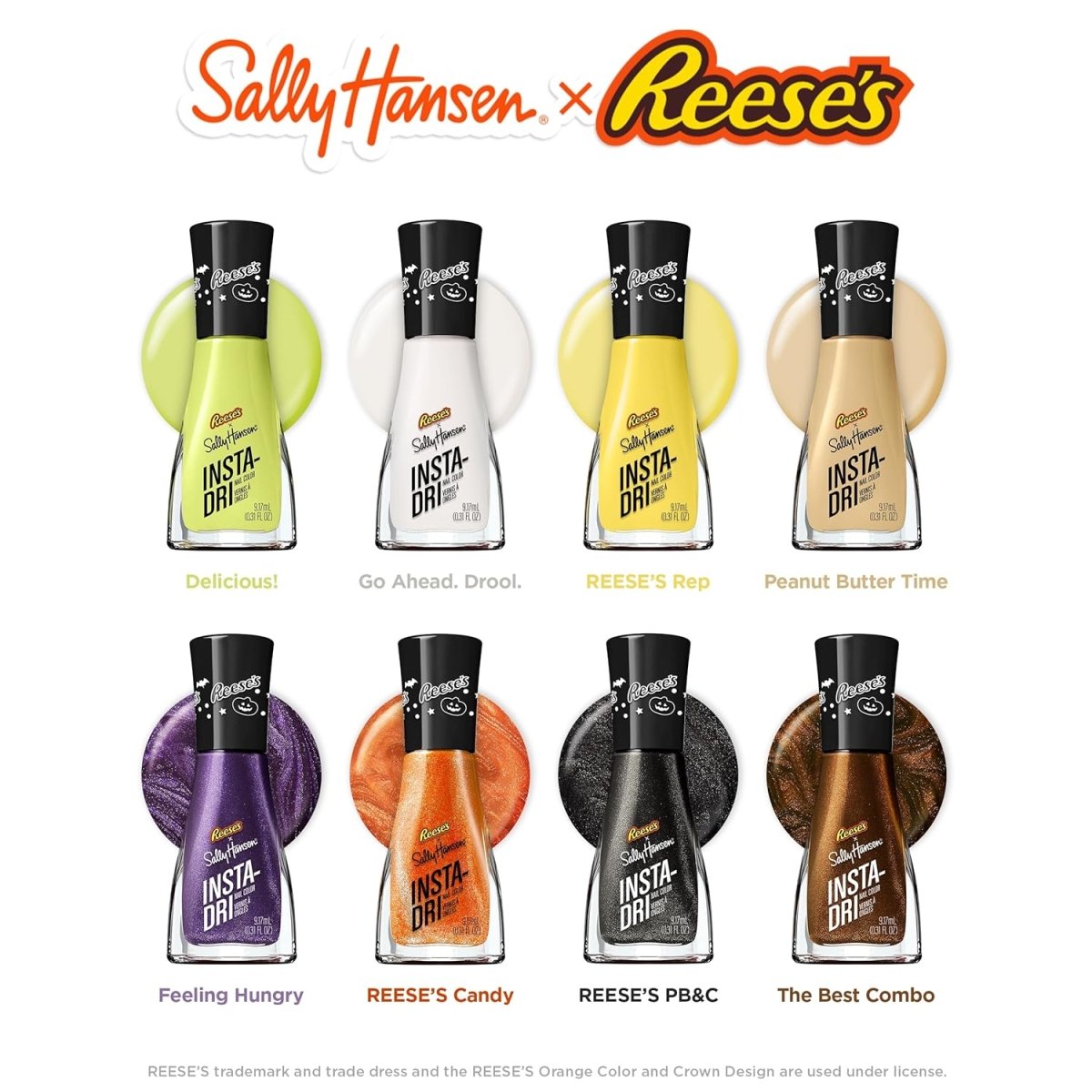 Sally Hansen Insta - Dri x Reese's Collection Nail Polish, 741 REESE'S PB&C - A1 Great Deals - Sally Hansen - 3616305497123