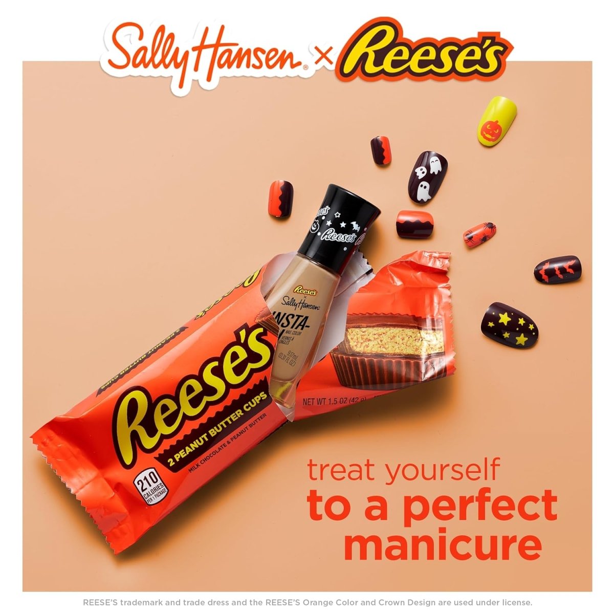 Sally Hansen Insta - Dri x Reese's Collection Nail Polish, 741 REESE'S PB&C - A1 Great Deals - Sally Hansen - 3616305497123