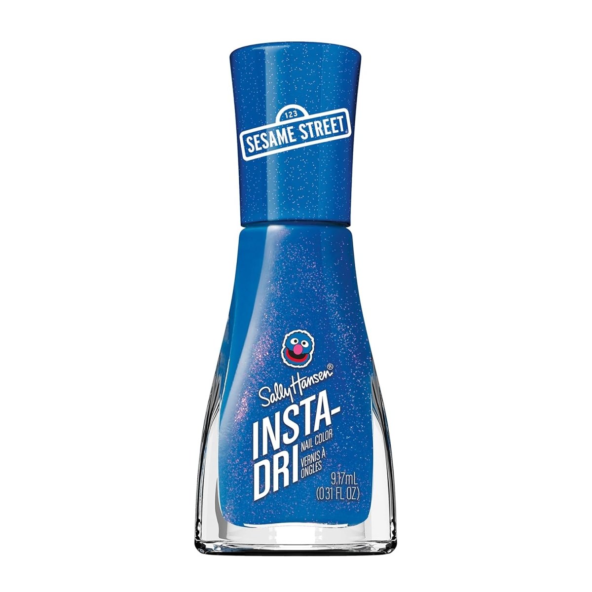 Sally Hansen Insta - Dri x Sesame Street Collection Nail Polish, 124 Am I not Adora - blue - A1 Great Deals - Sally Hansen - 3616304842450