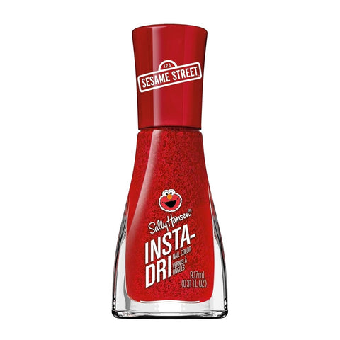Sally Hansen Insta - Dri x Sesame Street Collection Nail Polish, 130 Elmo Loves Hue - A1 Great Deals - Sally Hansen - 3616304842498