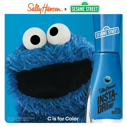 Sally Hansen Insta - Dri x Sesame Street Collection Nail Polish, 132 C is for Color - A1 Great Deals - Sally Hansen - 3616304842504