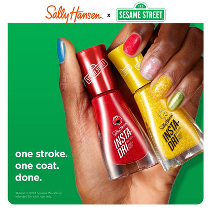 Sally Hansen Insta - Dri x Sesame Street Collection Nail Polish, 133 SCRAM! - A1 Great Deals - Sally Hansen - 3616304842627