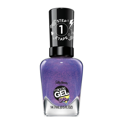 Sally Hansen Miracle Gel x Totally 90's Collection Nail Polish, 888 Frosted Tips, 0.50 fl oz - A1 Great Deals - Sally Hansen - 3616304545115