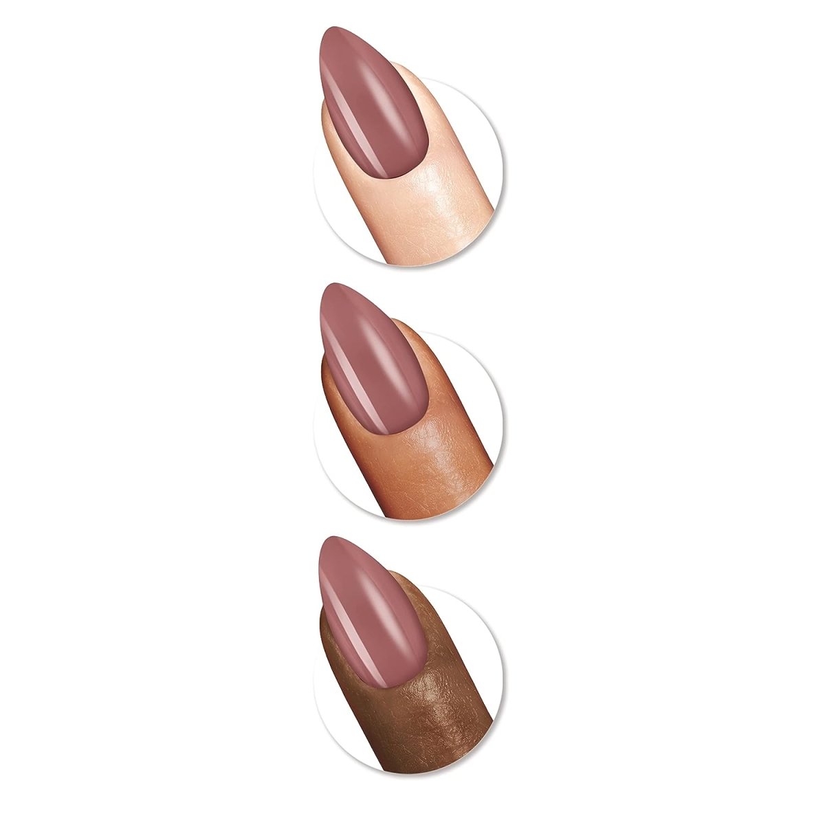 Sally Hansen Salon Effects Perfect Manicure Press on Nails Kit, AL201 Rose Shine - A1 Great Deals - Sally Hansen - 3616304012297