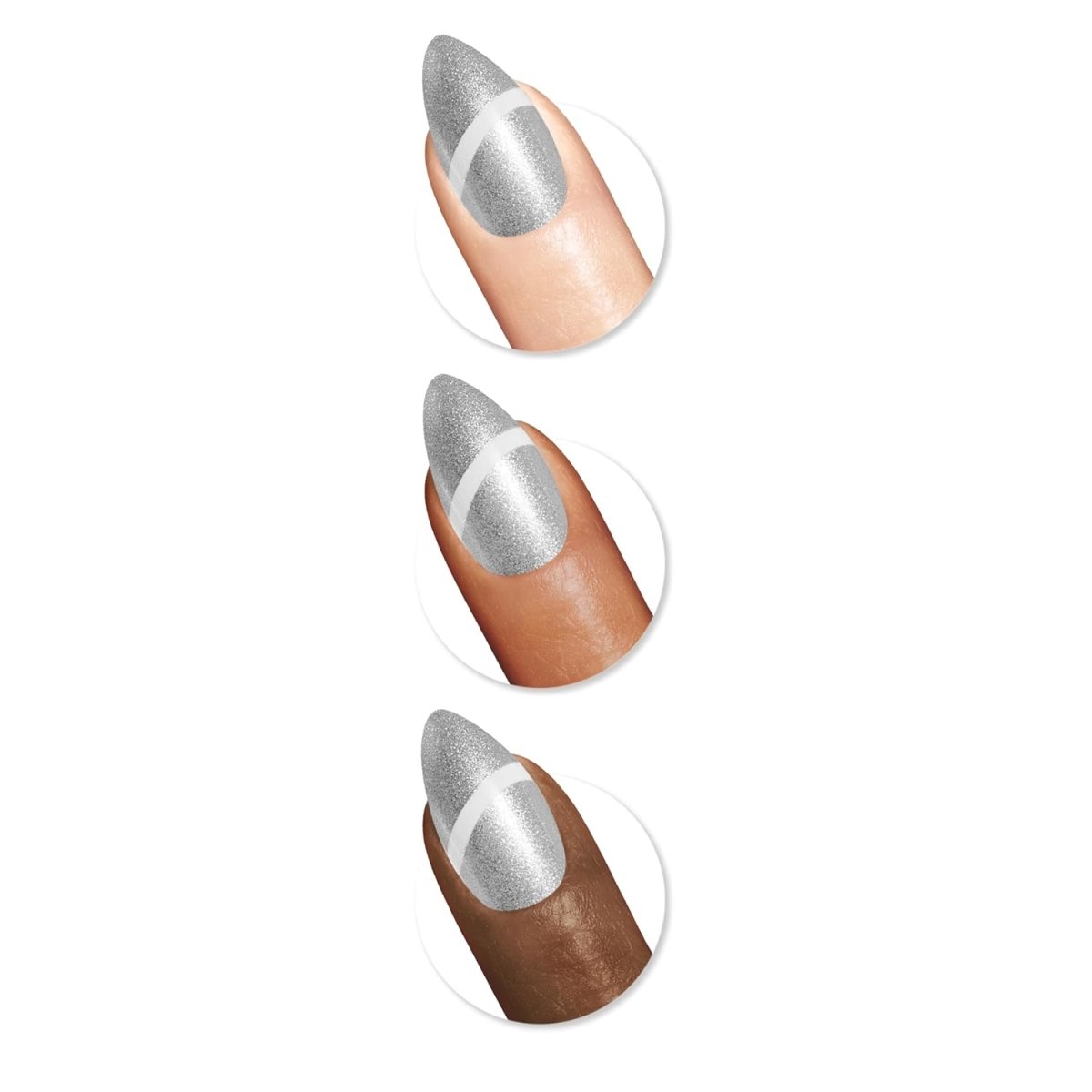 Sally Hansen Salon Effects Perfect Manicure Press on Nails Kit, AL202 Handing Out Kisses - A1 Great Deals - Sally Hansen - 3616305344663