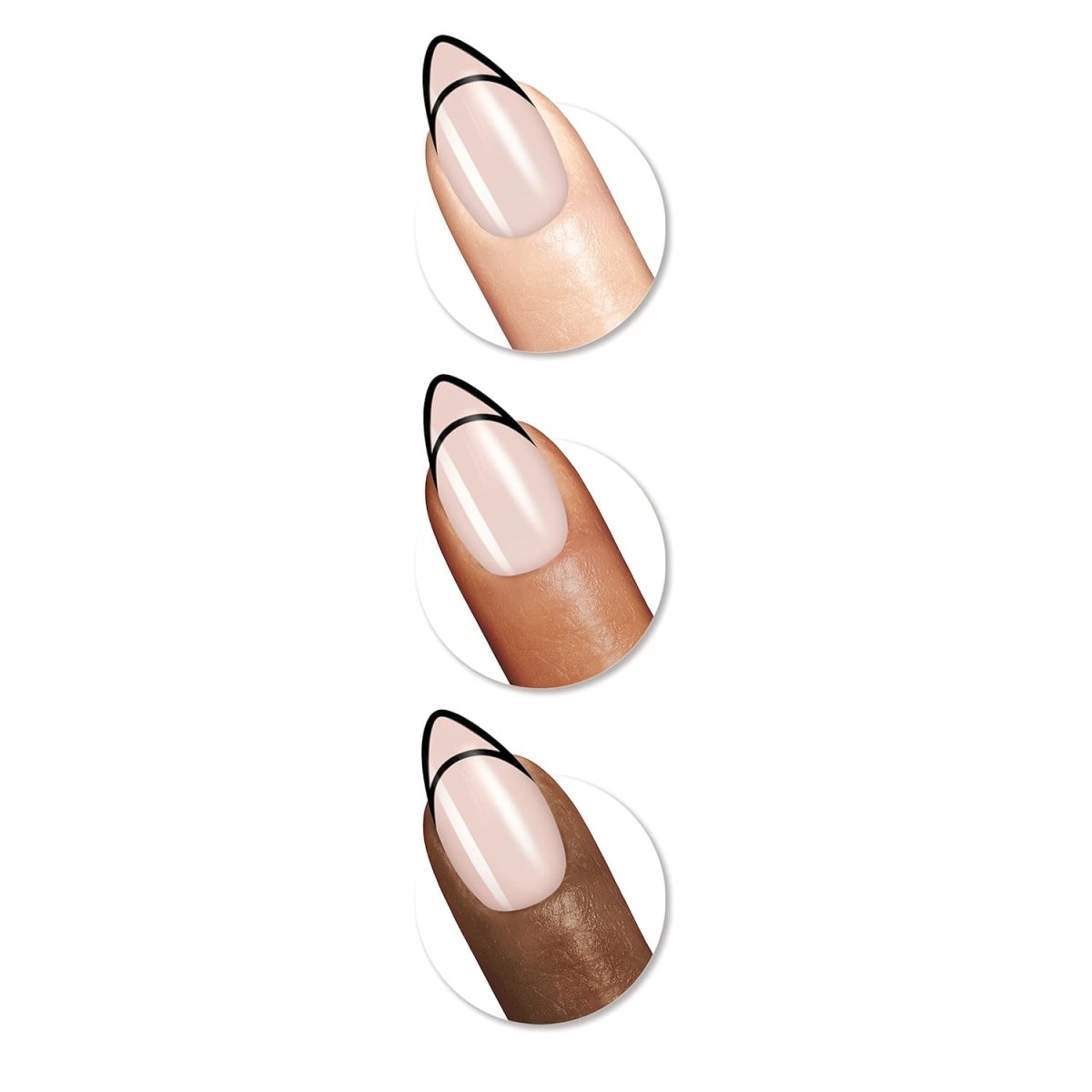 Sally Hansen Salon Effects Perfect Manicure Press on Nails Kit, AL241 Needing Space - A1 Great Deals - Sally Hansen - 3616304012310