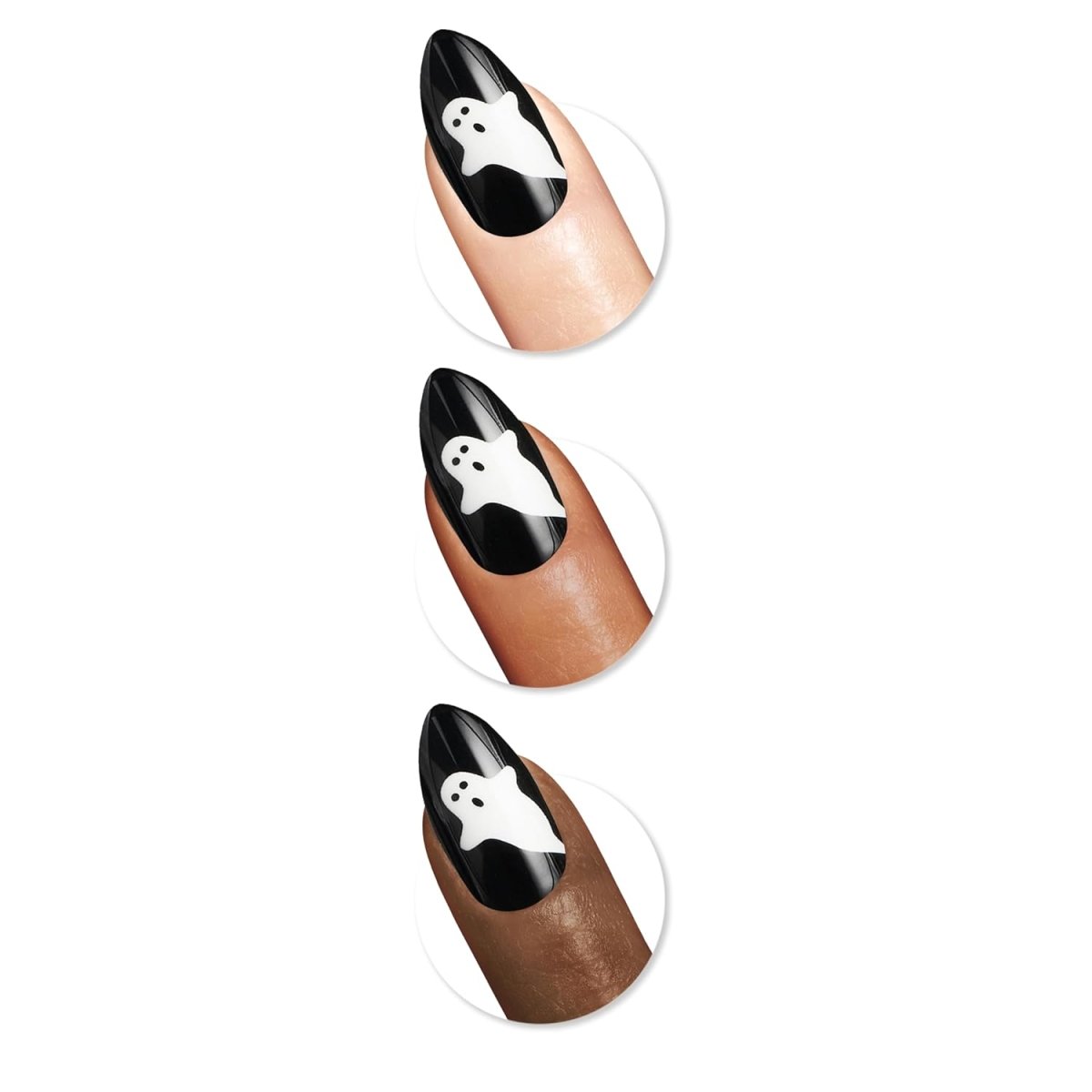 Sally Hansen Salon Effects Perfect Manicure Press on Nails Kit, AL744 Ghoul Power - A1 Great Deals - Sally Hansen - 3616305511478