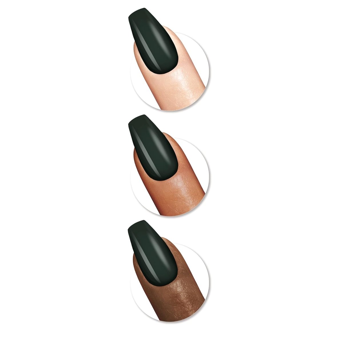 Sally Hansen Salon Effects Perfect Manicure Press on Nails Kit, CO311 Leaf Me Be - A1 Great Deals - Sally Hansen - 3616304012228