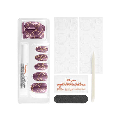 Sally Hansen Salon Effects Perfect Manicure Press on Nails Kit, OV151 Outside The Line - A1 Great Deals - Sally Hansen - 3616304012150