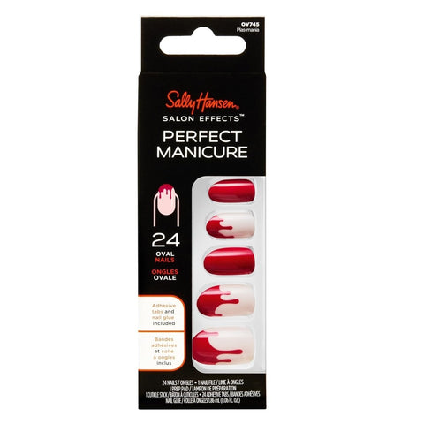Sally Hansen Salon Effects Perfect Manicure Press on Nails Kit, OV745 Plas - Mania - A1 Great Deals - Sally Hansen - 3616305511461