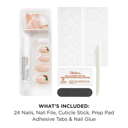 Sally Hansen Salon Effects Perfect Manicure Press on Nails Kit, OV912 Heartstrings - A1 Great Deals - Sally Hansen - 3616305512765