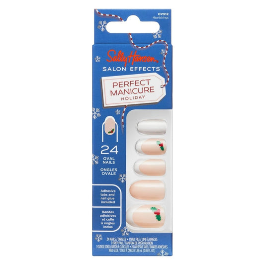 Sally Hansen Salon Effects Perfect Manicure Press on Nails Kit, OV912 Heartstrings - A1 Great Deals - Sally Hansen - 3616305512765