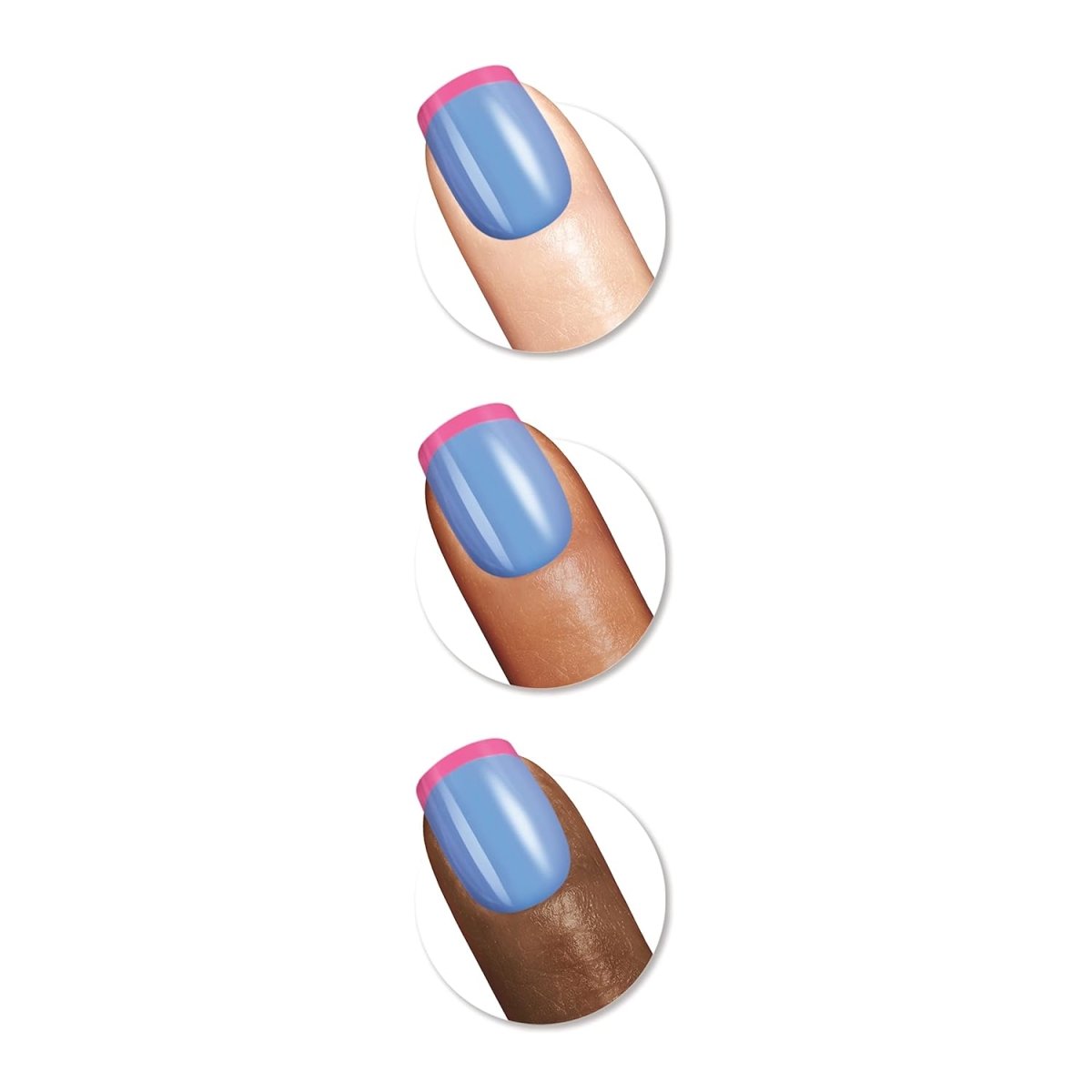 Sally Hansen Salon Effects Perfect Manicure Press on Nails Kit, SQ031 Block Party - A1 Great Deals - Sally Hansen - 3616304012327