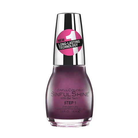 Sinful Colors Sinful Shine Gel - Like Nail Polish, 2659 Plumberry - A1 Great Deals - Sinful Colors - 309970050931