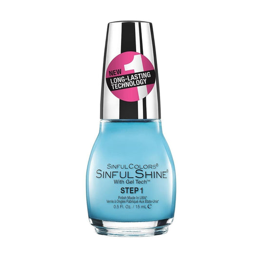 Sinful Colors Sinful Shine Gel - Like Nail Polish, 2660 Caribbean Cool - A1 Great Deals - Sinful Colors - 309970050948
