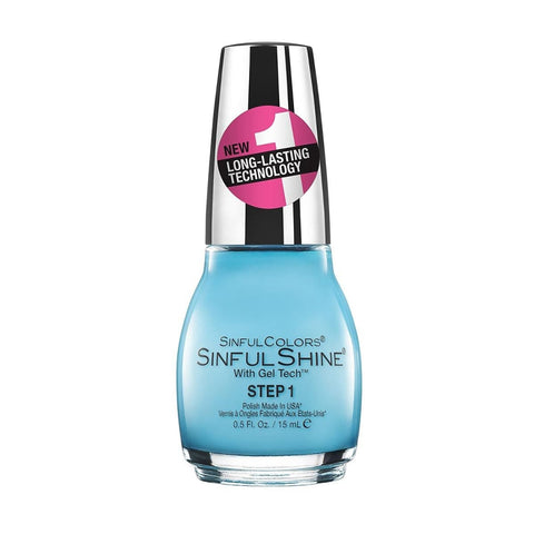 Sinful Colors Sinful Shine Gel - Like Nail Polish, 2660 Caribbean Cool - A1 Great Deals - Sinful Colors - 309970050948