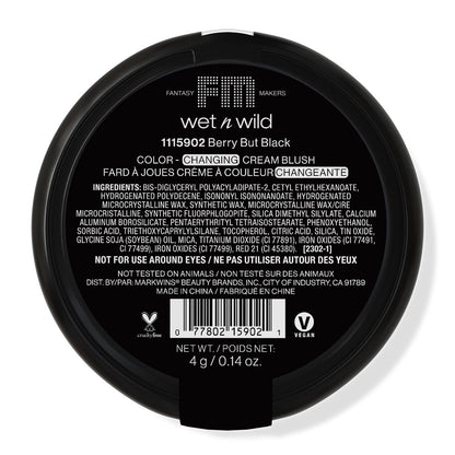Wet n Wild Fantasy Makers Color Changing Blush, Berry But Black - A1 Great Deals - Wet n Wild - 077802159021