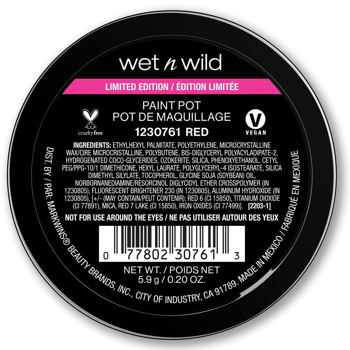 wet n wild Fantasy Makers Halloween Body Paint Pot, Red - A1 Great Deals - Wet n Wild - 077802307613
