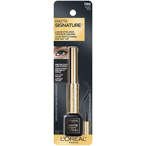 L'Oreal Matte Signature Liquid Dip Eyeliner 700 Black