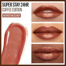 Maybelline SuperStay 24, 2-Step Liquid Lipstick, Coffee Edition, 330 Hushed Hazelnut