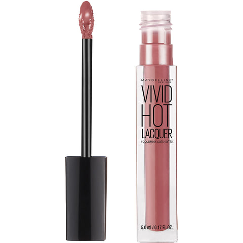 Maybelline Color Sensational Vivid Hot Lacquer Lip Gloss, 66 Too Cute