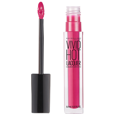 Maybelline Color Sensational Vivid Hot Lacquer Lip Gloss, 68 Sassy