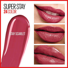 Maybelline SuperStay 24 2-Step Liquid Lipstick Makeup, 250 Stay Scarlet