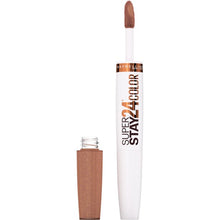 Maybelline SuperStay 24, 2-Step Liquid Lipstick, Coffee Edition, 330 Hushed Hazelnut