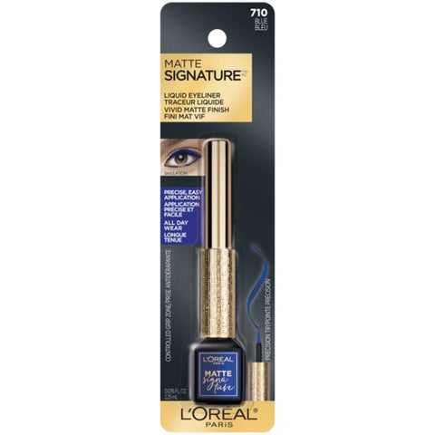 L'Oreal Matte Signature Liquid Dip Eyeliner 710 Blue