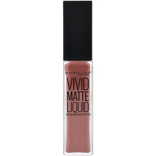 Maybelline New York Color Sensational Vivid Matte Liquid Lipstick, 02 Grey Envy