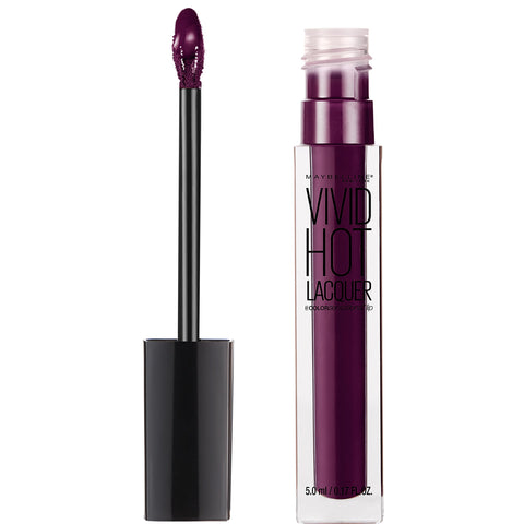 Maybelline Color Sensational Vivid Hot Lacquer Lip Gloss, 76 Obsessed