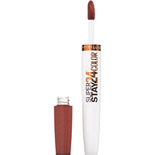 Maybelline SuperStay 24 2-Step Liquid Lipstick Makeup, Coffee Edition, 340 Mocha Moves