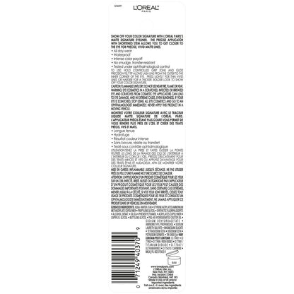 L'Oreal Matte Signature Liquid Dip Eyeliner 700 Black - A1 Great Deals - L'Oreal Paris - 071249403709
