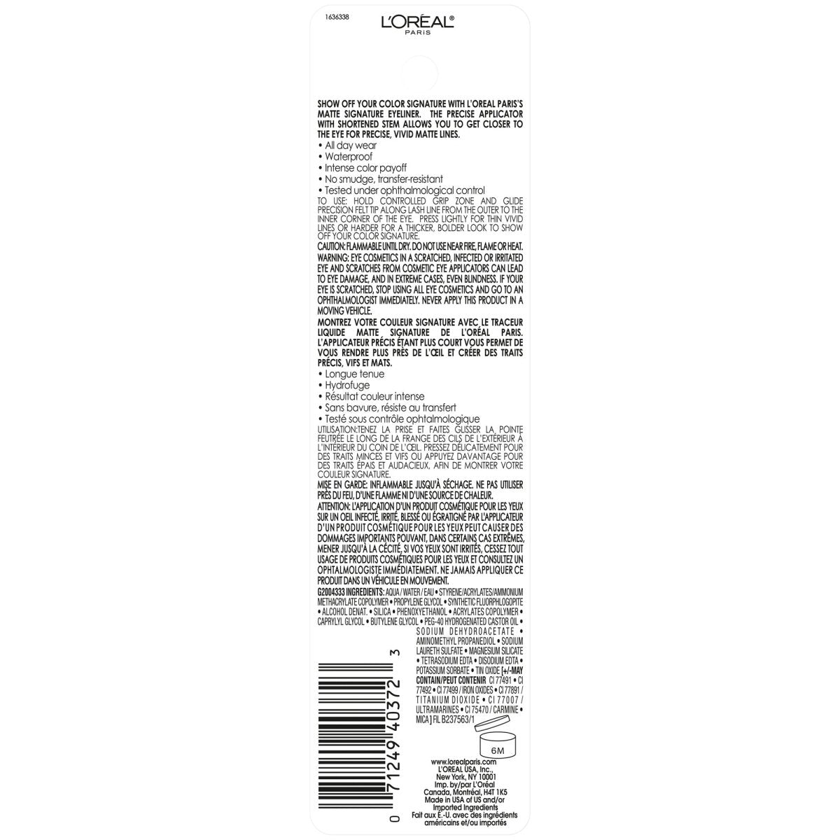L'Oreal Paris Makeup Matte Signature Liquid Dip Eyeliner 720 Greige - A1 Great Deals - L'Oreal Paris - 071249403723