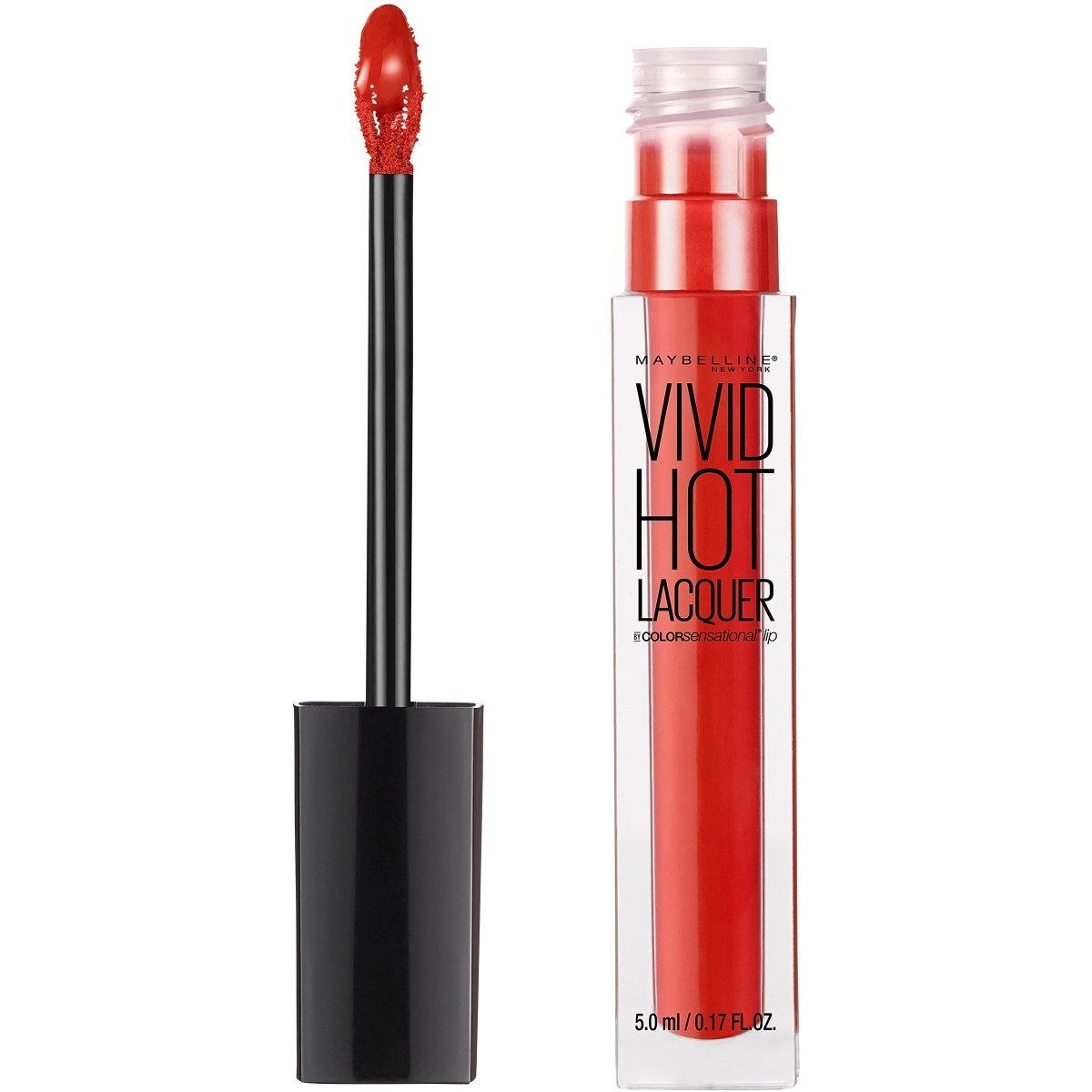 Maybelline Color Sensational Vivid Hot Lacquer Lip Gloss, 70 So Hot - A1 Great Deals - Maybelline New York - 041554497823