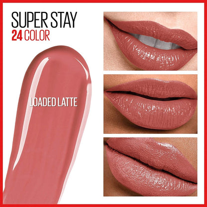 Maybelline SuperStay 24, 2 - Step Liquid Lipstick, 235 Loaded Latte - A1 Great Deals - Maybelline New York - 041554544602