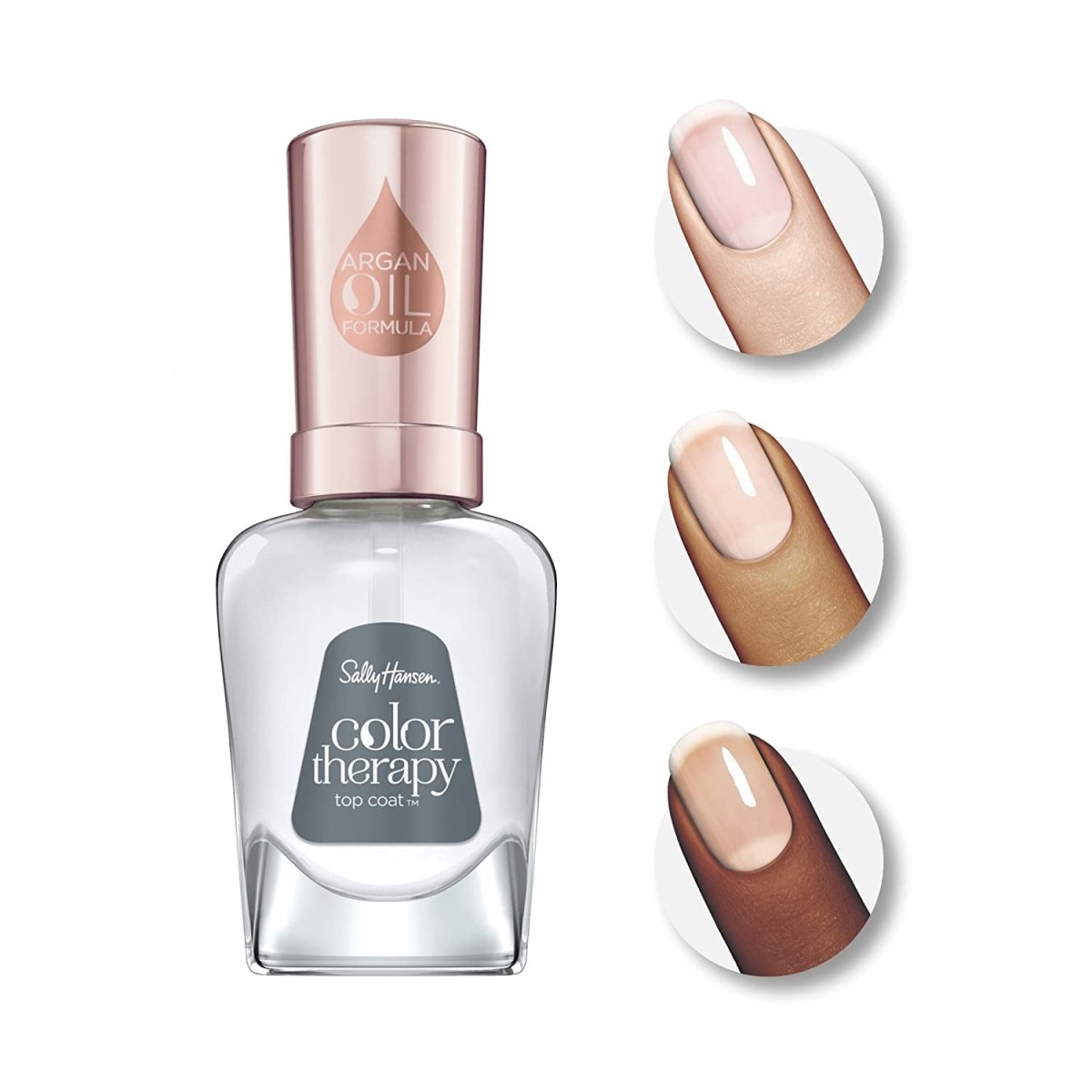 Sally Hansen Color Therapy Beautifier's, 000 Top Coat, 0.5 fl oz - A1 Great Deals - Sally Hansen - 074170444230