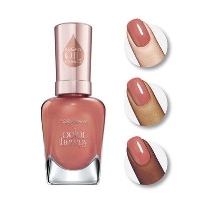 Sally Hansen Color Therapy Nail Polish, 300 Soak at Sunset, 0.5 fl oz - A1 Great Deals - Sally Hansen - 074170443691