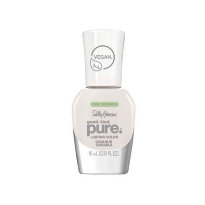 Sally Hansen Good. Kind. Pure Vegan Nail Color, 110 White Tea, 0.33 fl oz - A1 Great Deals - Sally Hansen - 074170457629