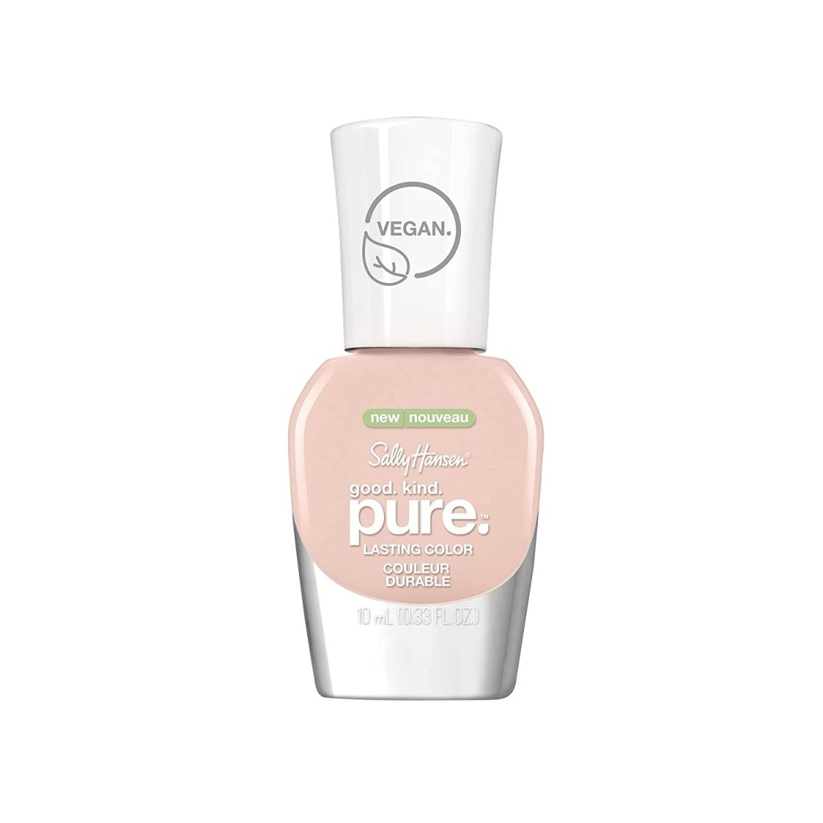 Sally Hansen Good. Kind. Pure Vegan Nail Color, 130 Romantic Peach, 0.33 fl oz - A1 Great Deals - Sally Hansen - 074170457643
