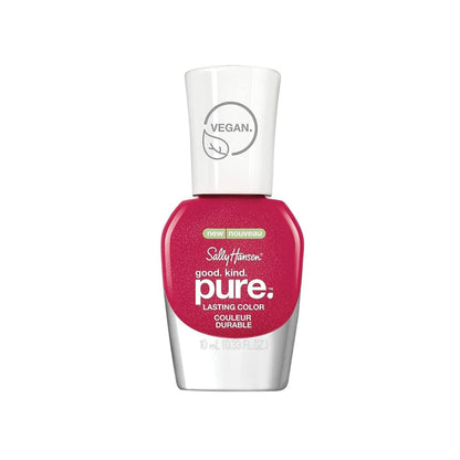 Sally Hansen Good. Kind. Pure Vegan Nail Color, 300 Sweet Berries, 0.33 fl oz - A1 Great Deals - Sally Hansen - 074170457810