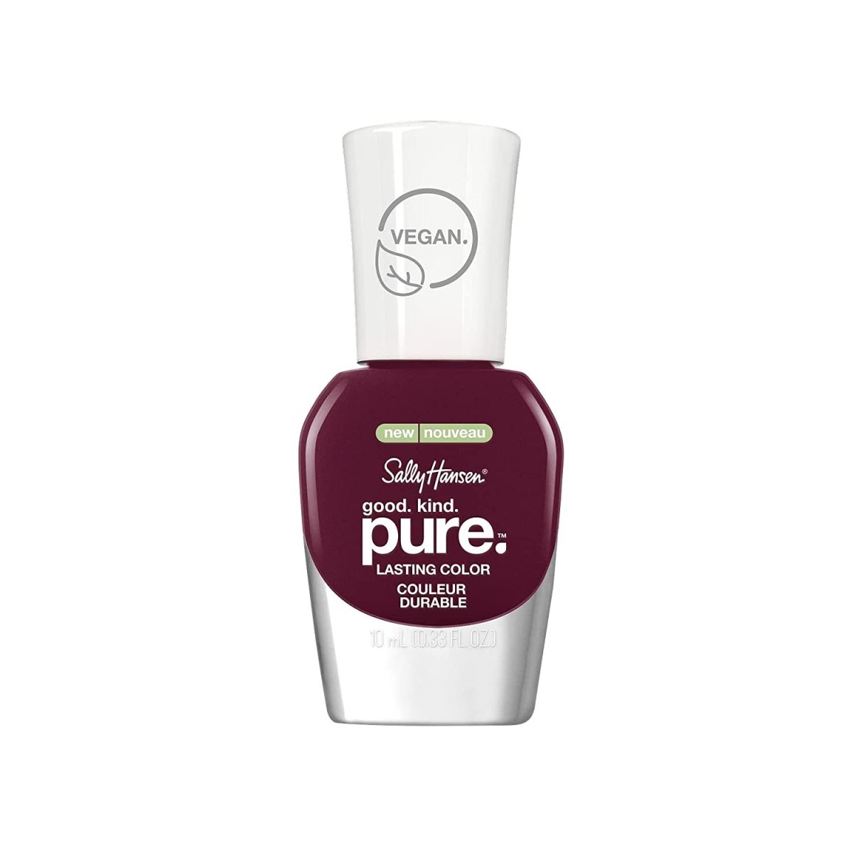 Sally Hansen Good. Kind. Pure Vegan Nail Color, 330 Beet it, 0.33 fl oz - A1 Great Deals - Sally Hansen - 074170457841