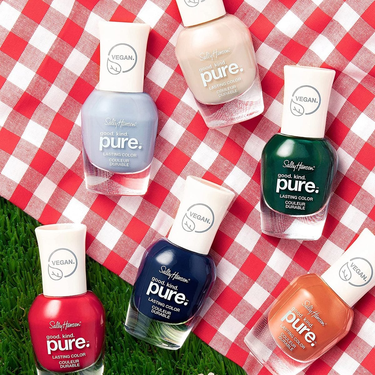 Sally Hansen Good. Kind. Pure Vegan Nail Color, 374 Matcha Love, 0.33 fl oz - A1 Great Deals - Sally Hansen - 3616304530265