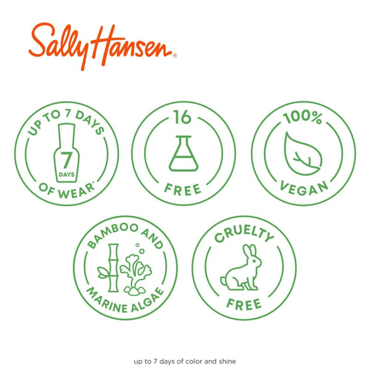 Sally Hansen Good. Kind. Pure Vegan Nail Color, 403 Mango Punch, 0.33 fl oz - A1 Great Deals - Sally Hansen - 074170468694