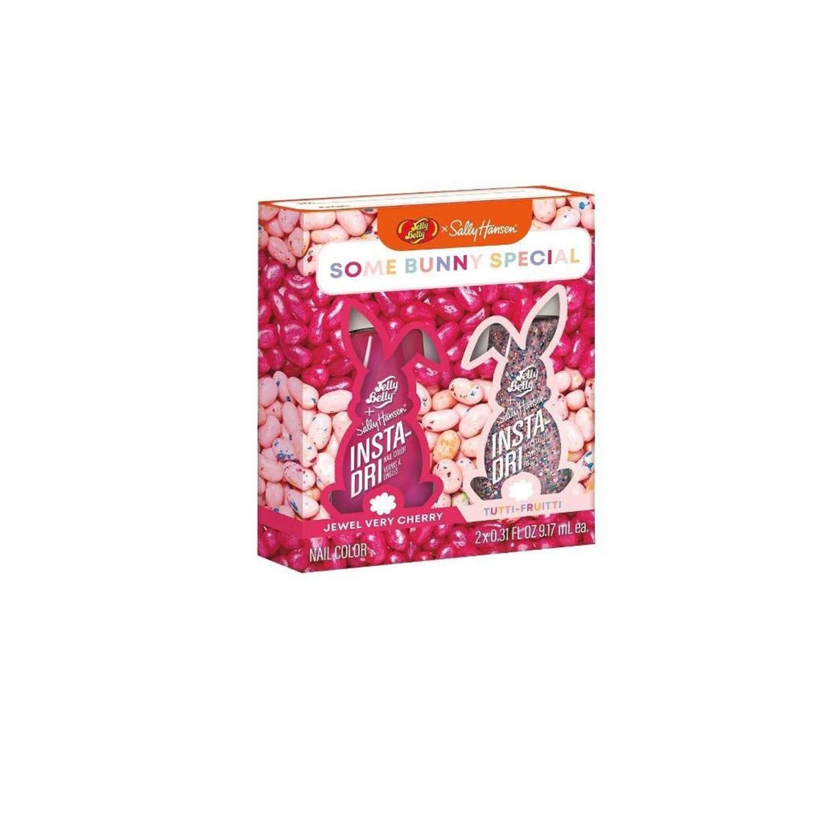 Sally Hansen Insta - Dri Nail Polish Duo x Jelly Belly Collection, Some Bunny Special, 0.31 fl oz - A1 Great Deals - Sally Hansen - 074170470345