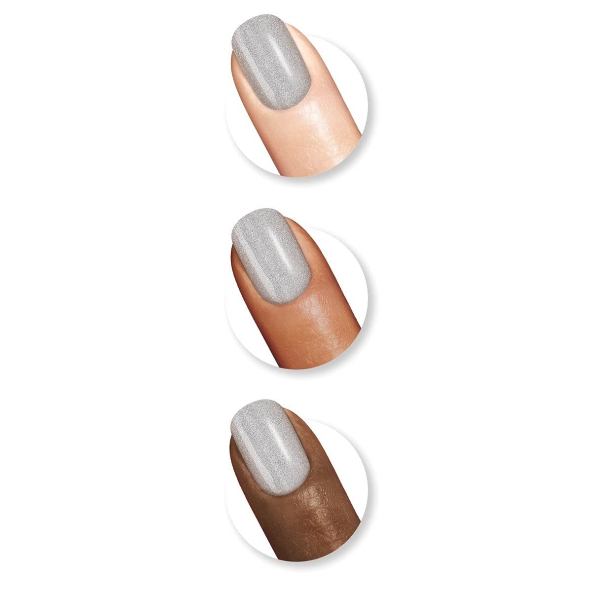 Sally Hansen Insta - Dri Nail Polish, Silver Stallion, 0.31 fl oz - A1 Great Deals - Sally Hansen - 074170454284