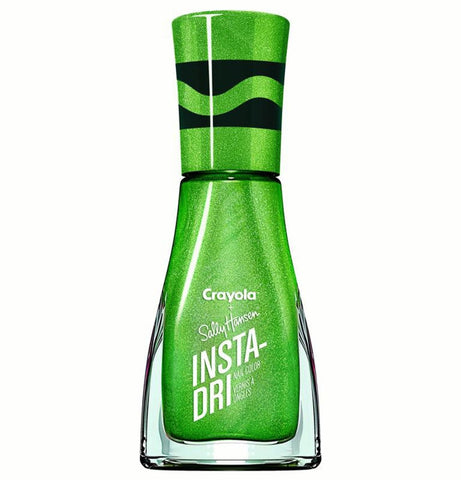 Sally Hansen Insta - Dri Nail Polish x Crayola Metallic Collection, 607 Sheen Green, 0.31 fl oz - A1 Great Deals - Sally Hansen - 074170459074